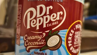 NEWTrition Review:  DR PEPPER Creamy Coconut