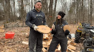 Maple Syrup & Firewood at the Off-Grid Cabin