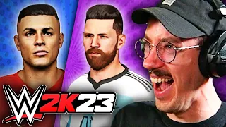 Messi VS CR7 | WWE 2K23