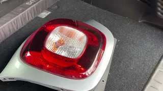 How to replace your rear taillight - disassemble and assemble the tail light Smart ForTwo DIY