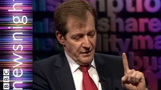 Michael Gove vs Alastair Campbell on Cameron's second term promise - Newsnight