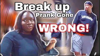 BREAKUP PRANK ON BOYFRIEND GOES VERY WRONG! (BACKFIRES)