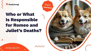 Who or What Is Responsible for Romeo and Juliet’s Deaths? - Essay Example