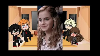 First Year Harry Potter react to the future p1. (ships)