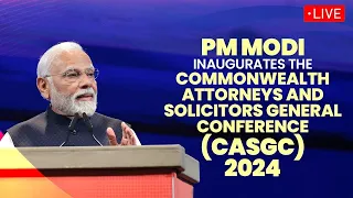 LIVE | Live: PM Modi inaugurates the Commonwealth Attorneys  | SS Media 24