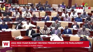 WoezorTV Live | Minister for Finance presents 2022 Mid-Year budget review