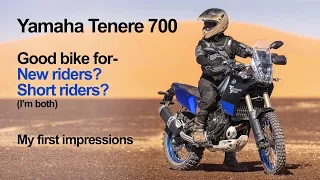 Yamaha Tenere700 - Good bike for a newish rider? - My first impressions