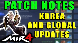MIR4 - Global and Korea Patch Notes!  Latest Updates!  New Clan Challenge, New Clan Expedition!