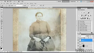 Photoshop Tutorial - How to restore a faded photograph