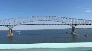 Vision of the Seas passing under the Francis Scott Key Bridge (Thanks for 50 Subs!)