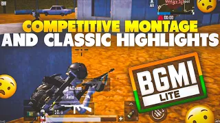 Competitive Montage And Classic Highlights | PUBG MOBILE LITE GAMEPLAY | OnePlus,9R,9,8T,7T,7,6T,8,N