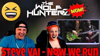 Steve Vai - Now We Run | THE WOLF HUNTERZ Reactions