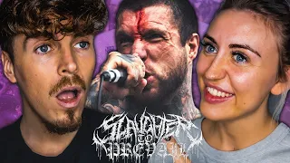 Alex Terrible Goes HARD! British Couple Reacts to SLAUGHTER TO PREVAIL- Live Inkcarceration 2023