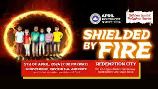 APRIL 2024 RCCG HOLY GHOST SERVICE