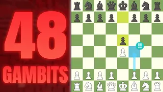 I ranked ALL 48 King's Gambit Variants
