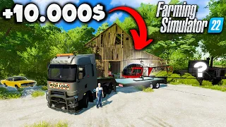 КУПИЛ ФЕРМУ И НАШЕЛ МНОГО ТЕХНИКИ | FARMING SIMULATOR 22