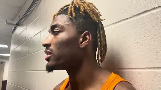 Jahmai Mashack reacts to Vols' loss to Texas A&M | Tennessee Basketball