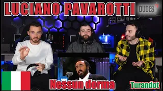 Luciano Pavarotti sings "Nessun dorma" from Turandot | FIRST TIME REACTION