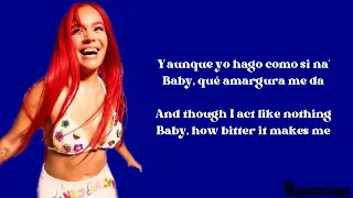 Karol G - Amargura (Letra & English Translation Lyrics)