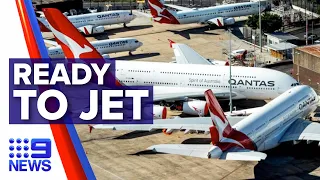Qantas fleet prepares to reboot | Nine News Australia