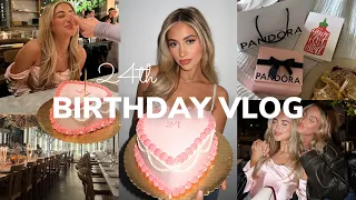 MY 24TH BIRTHDAY VLOG 💌 breakfast in bed, getting ready, opening gifts & going to dinner!!