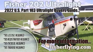 Fisher FP 202 Koala, Part 103 Ultralight Aircraft