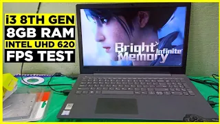 Bright Memory Infinite Game Tested on Low end pc|i3 8GB Ram & Intel UHD 620|Fps Test|