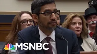 Monopoly Man Not Most Cartoonish Character At Google Hearing | All In | MSNBC