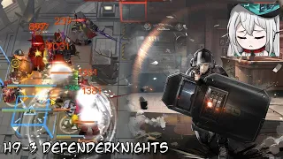 [Arknights] H9-3 Defenderknights with No Pillar Ft. Blitz