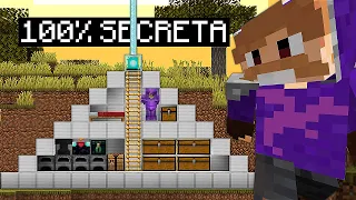 BASE SECRETA de ESPIONAGEM no Minecraft