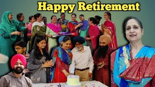 wonderful Retirement / Madam Kiranjot kaur / SGHPS GT Road Amritsar / vlog