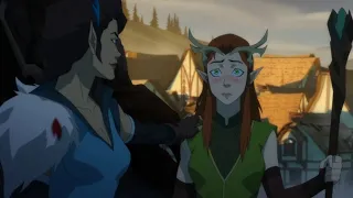 Vex and Keyleth have a MOMENT✨ - The Legend Of Vox Machina