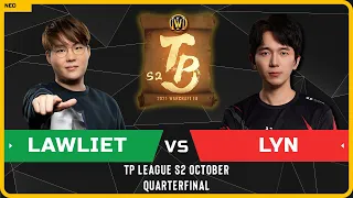 WC3 - [NE] LawLiet vs Lyn [ORC] - Quarterfinal - TP League S2 Monthly 2