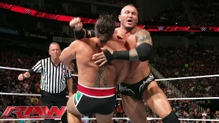 John Cena, Randy Orton & Cesaro vs. Kevin Owens, Sheamus & Rusev: Raw – 20. Juli 2015