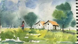 Best way to learn watercolour landscape