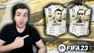 ვტესტავთ 94 OVR PRIME RONALDINHO & 90 OVR MID JAIRZINHO_ს !!! - FIFA 23 ULTIMATE TEAM