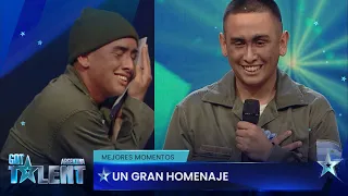 Hizo una performance en homenaje a los ex combatientes de las Islas Malvinas - Got Talent Argentina