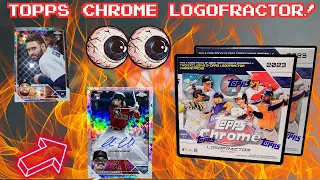 LOADED! 2023 Topps Chrome Logofractor Edition Review!