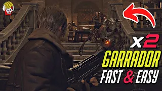 Fastest way to Defeat the Double Garrador (Professional Mode) | Resident Evil 4 Remake