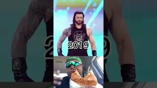 Roman Reigns through the years #shorts #memes #wwe