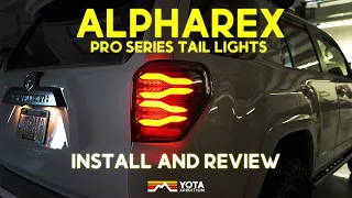 AlphaRex Pro Series Tail Light Install - 2010-2022 Toyota 4Runner