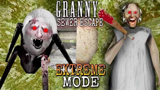 Granny |New update Full Gameplay in Extreme Mode | granny se khatarnak Angelina Spider😂