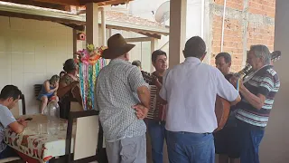 Folia de Reis na casa da Tetê em Olimpio Noronha MG