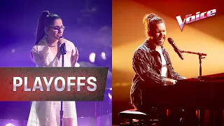 Playoffs: Despina Savva 'Bette Davis Eyes' v Alex Weybury 'Issues' | The Voice Australia 2020