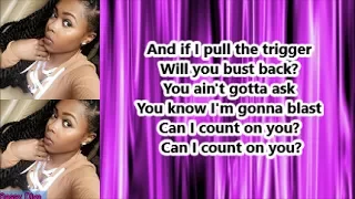 Tink  - Count On You (Lyrics)