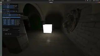 OpenGL - phong lighting sponza