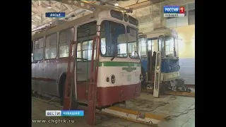 К юбилею Чебоксар отремонтируют первый городской троллейбус
