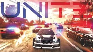 NFS Heat Unite - Most Wanted BMW M3 GTR Police Chase (with MW music)