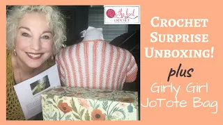 Crochet Surprise Unboxing & a Girly Girl Project Bag! | On The Hook Crochet