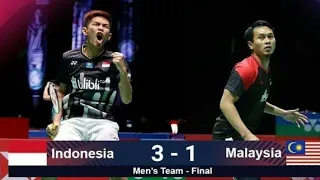 Mohammad Ahsan/ Fajar Alfian vs Ong Yew Sin/ Teo Ee Yi | Final Badminton Asia Team Championship 2020